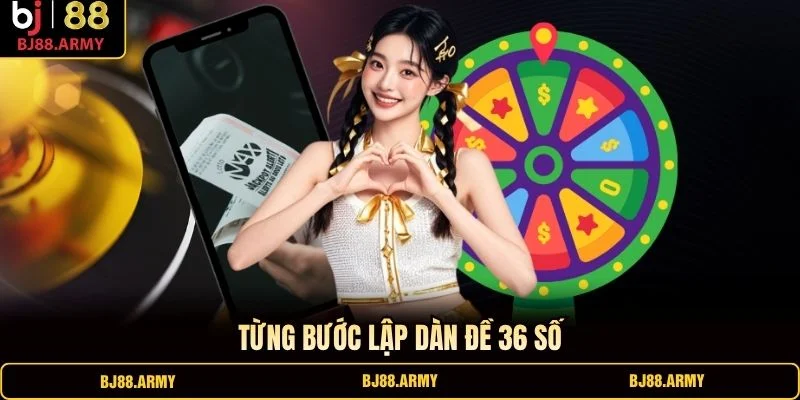 Từng bước lập dàn đề 36 số Từng bước lập dàn đề 36 số